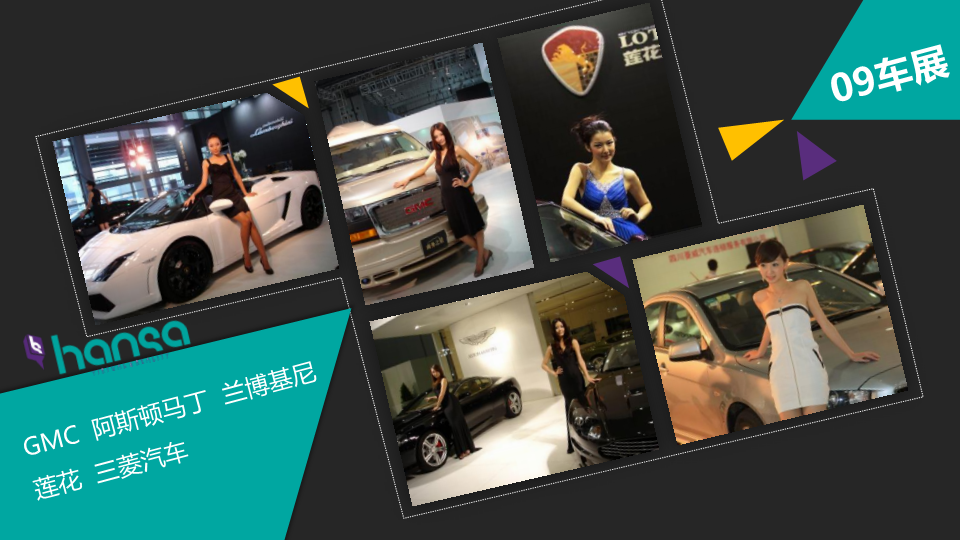 成都模特公司车展图片1