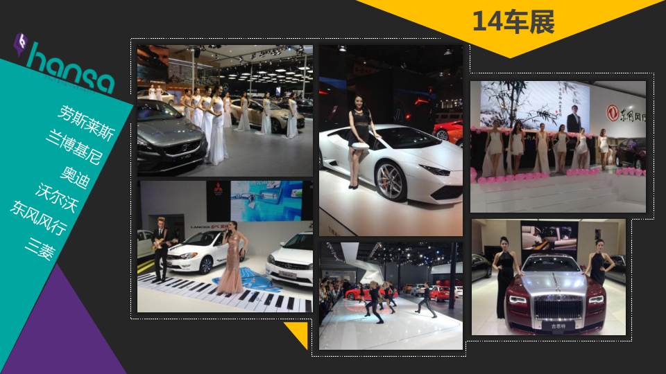成都模特公司车展图片8